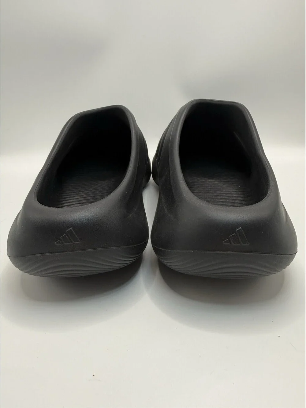 Adidas Adifom Iiinfinity Mule Clogs Slides Slip On Mens Size 9 Black JI0402 NWOB